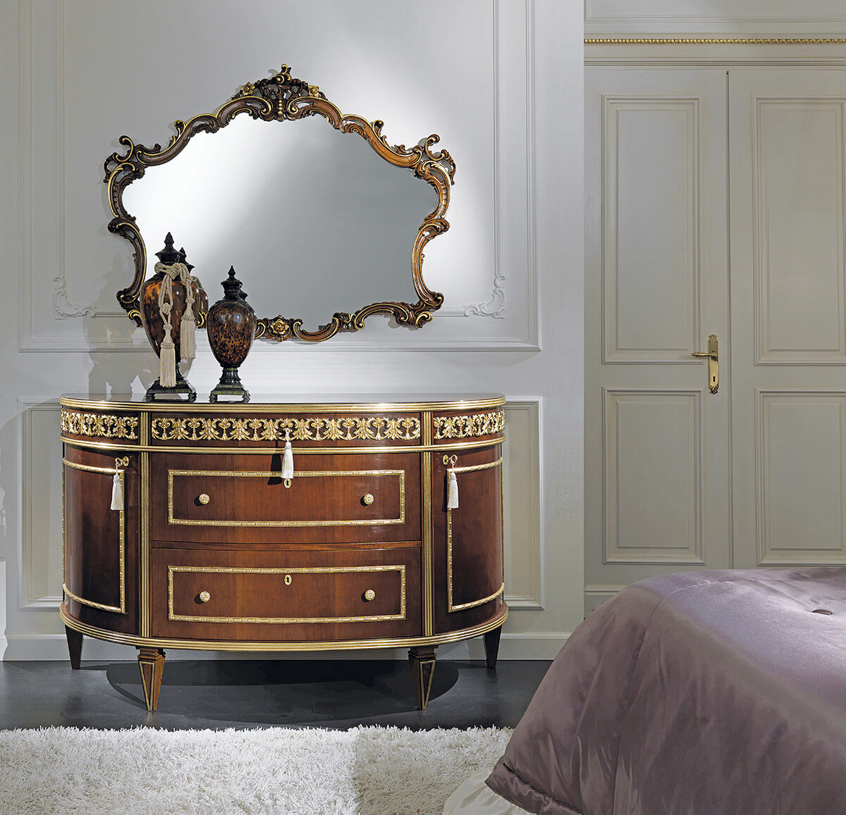 2663-chest-of-drawers,-2614-mirror-b