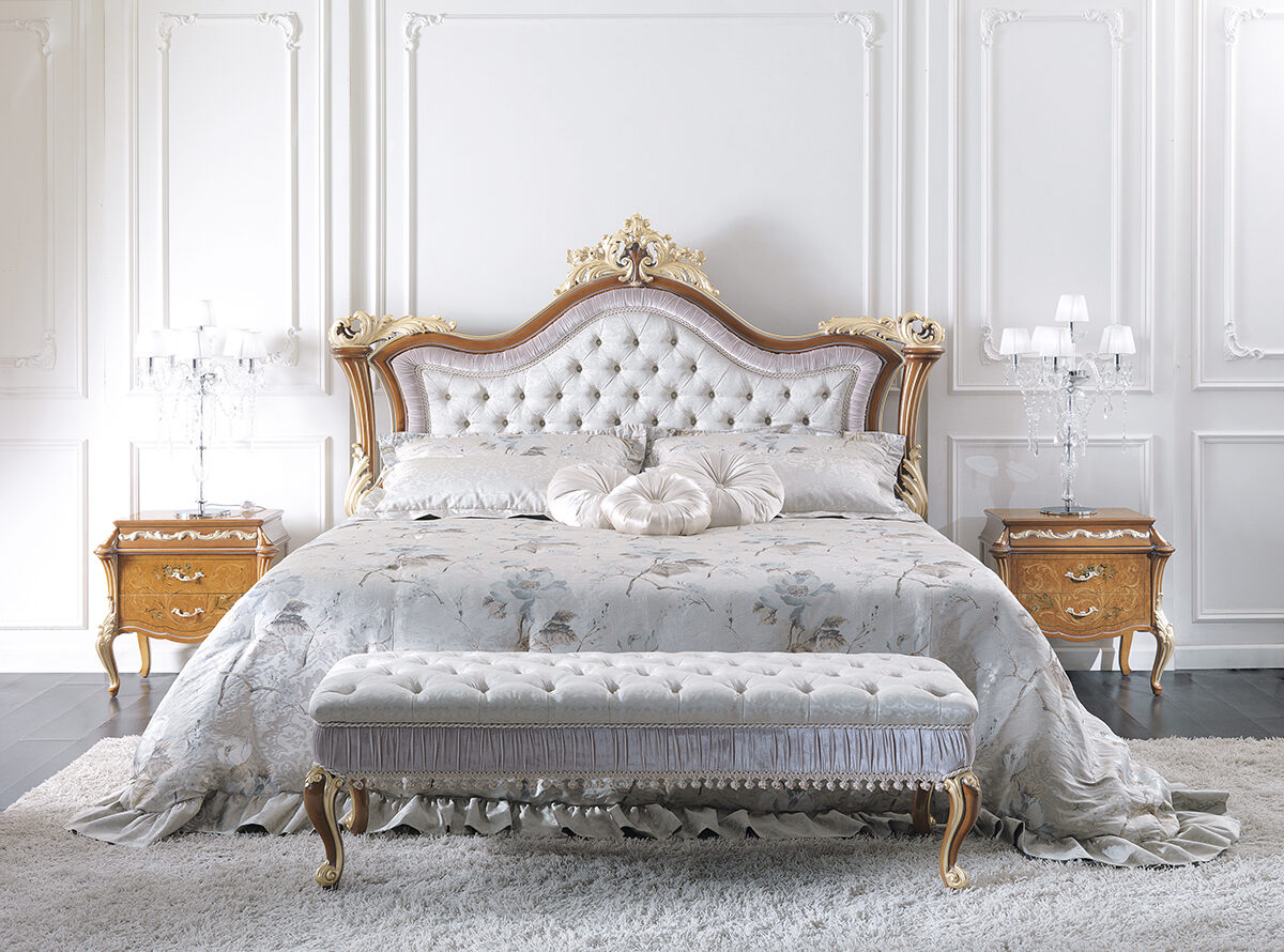 3050 bed, 3051 night stand 3050 bed, 3051 night stand